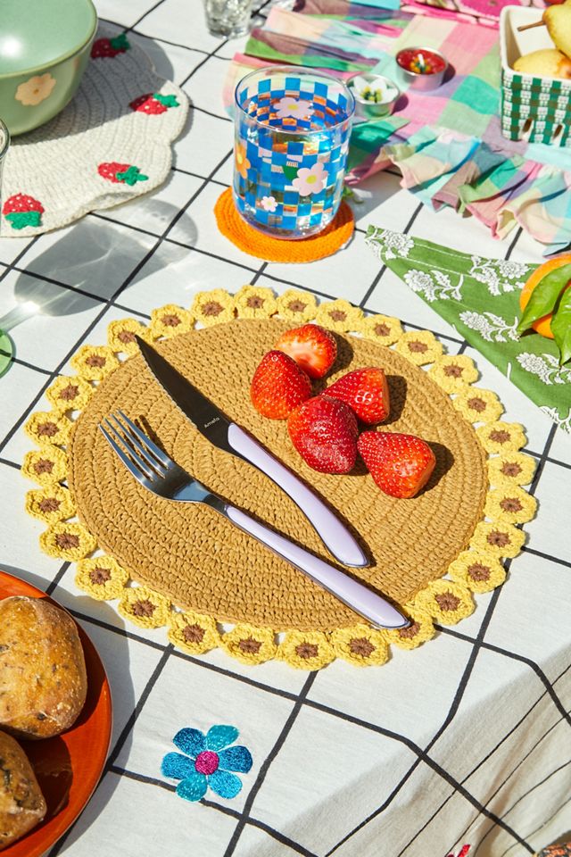 Yellow Daisy Placemat Urban Outfitters UK