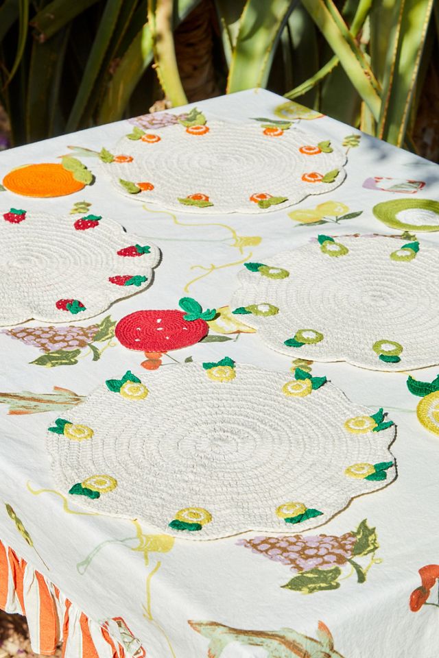 Orange Placemat Urban Outfitters UK