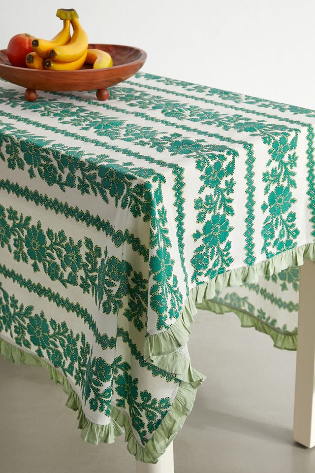 Emily Striped Tablecloth Urban Outfitters UK