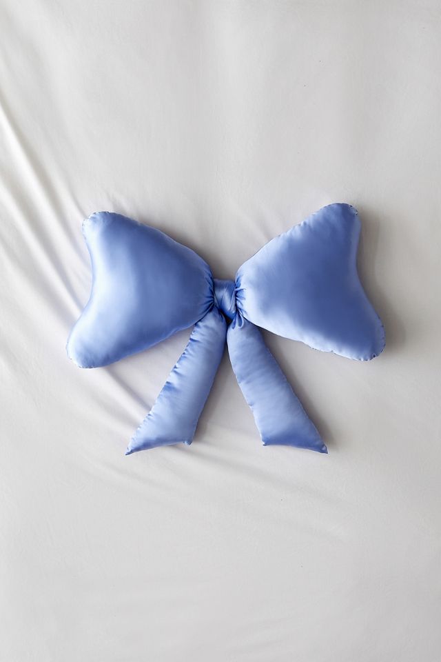 Big Bow Satin Pillow #1