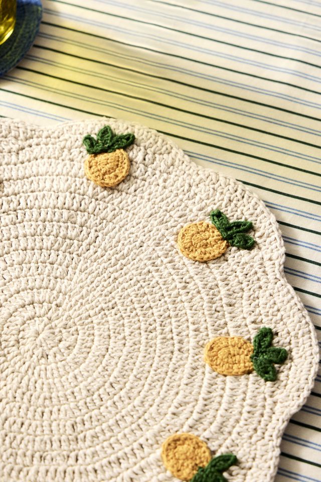 Pineapple Placemat #1