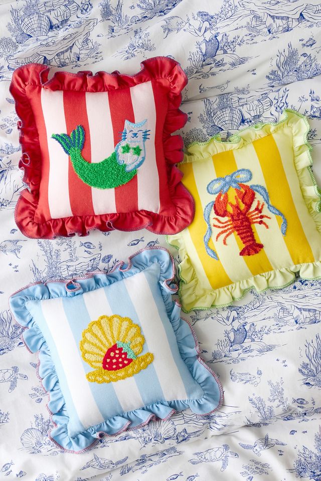 Lobster Bow Mini Cushion #1