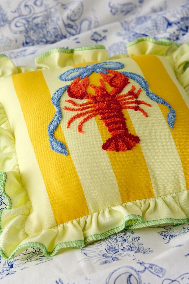 Lobster Bow Mini Cushion #2