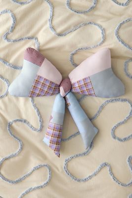 Patchwork Bow Cushion