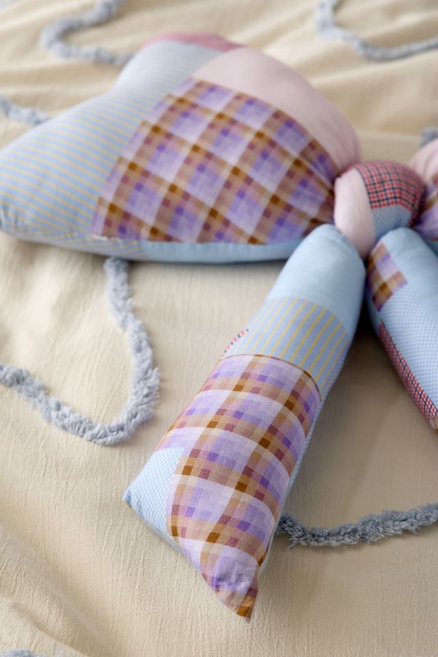 Patchwork Bow Cushion #1
