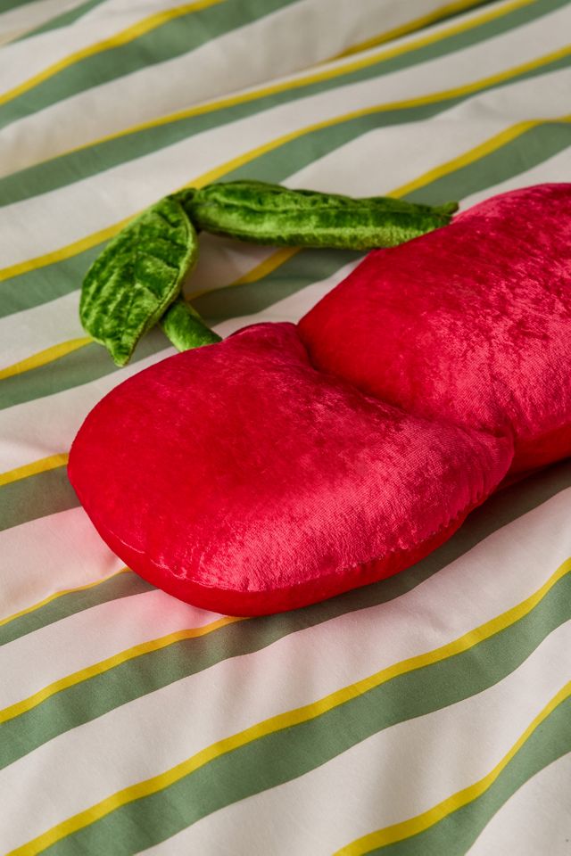 Cherry Velvet Cushion