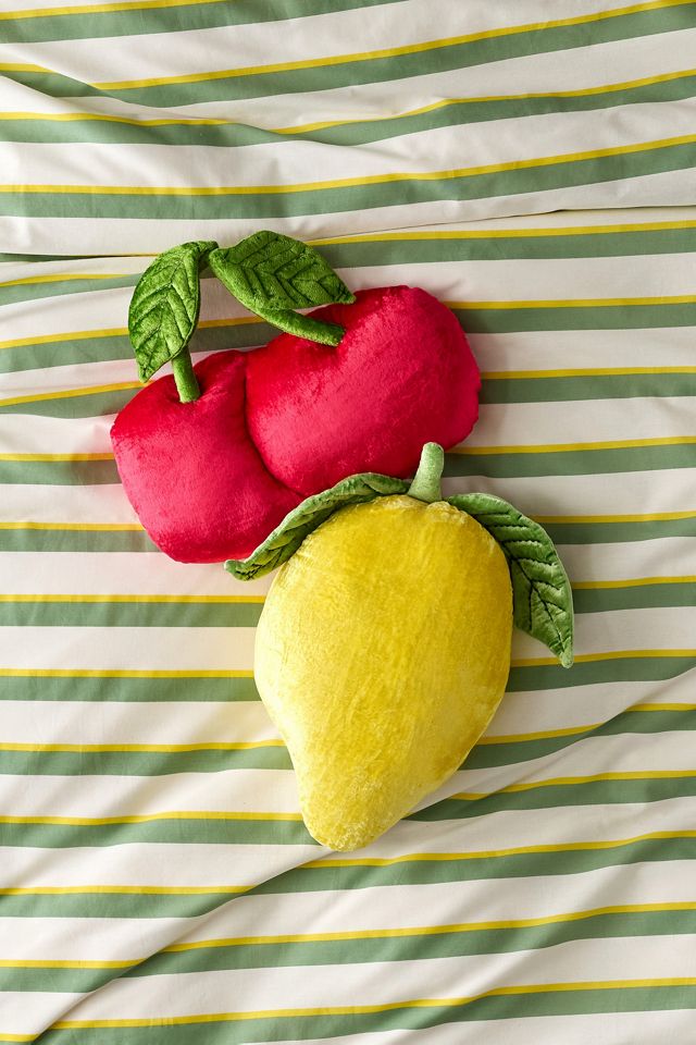 Cherry Velvet Cushion