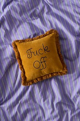 F*ck Off Velvet Mini Cushion