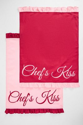 Chef's Kiss Tea Towels 2-Pack