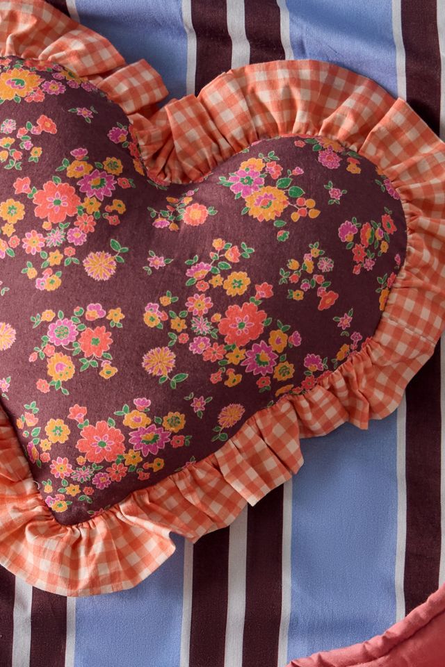 Heart Floral Mini Cushion #1