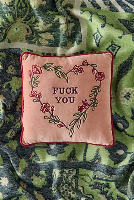 Coussin Mini en Velours F*ck You