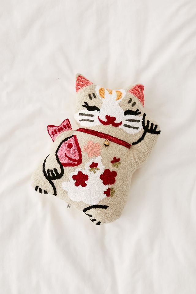 Urban outfitters cat clearance pillow