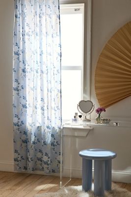 Blue Juliette Curtain