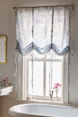 Cortina Valance con Lazo Atado