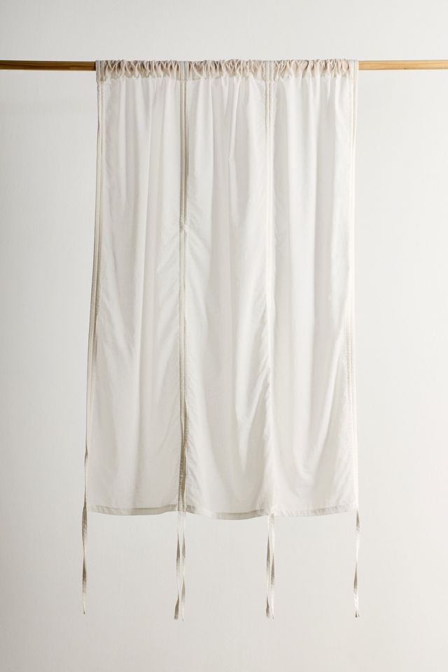 White Valance Tie Bow Curtain #2