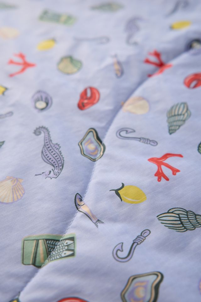 BAGGU Sea Charms Puffy Picnic Blanket #4
