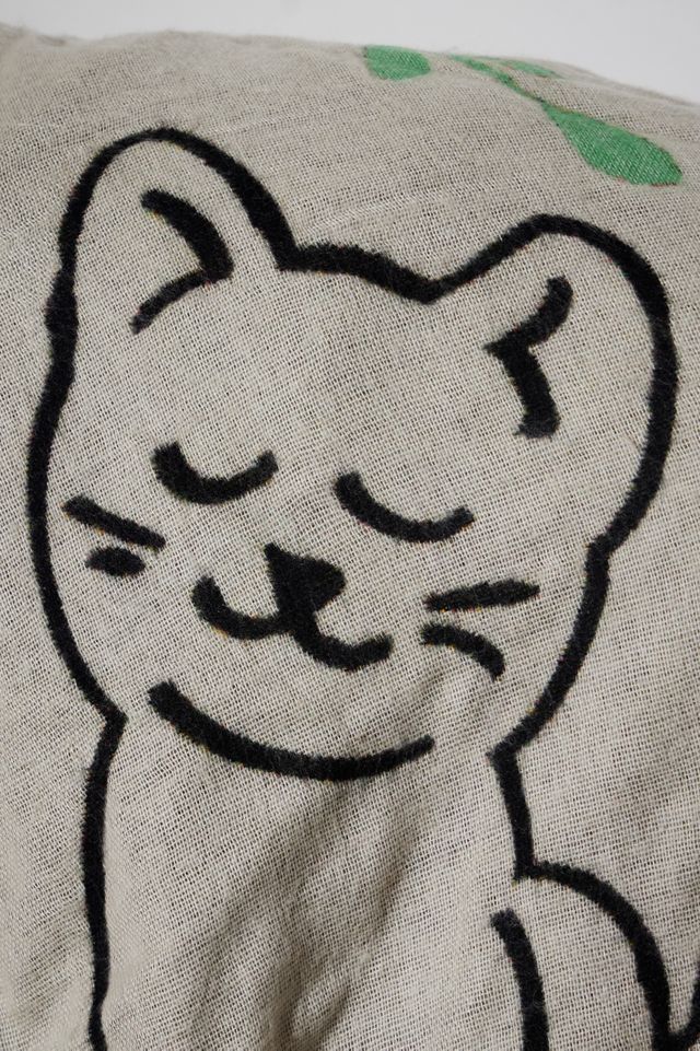 Coperta con Gatto Assonnato #2