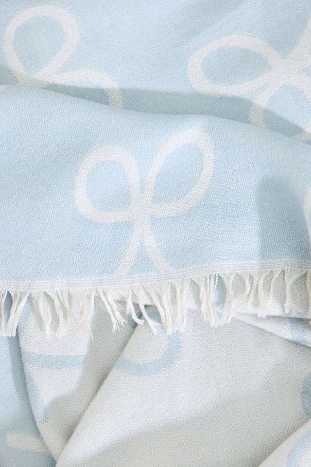 Ditsy Bow Art Throw #3