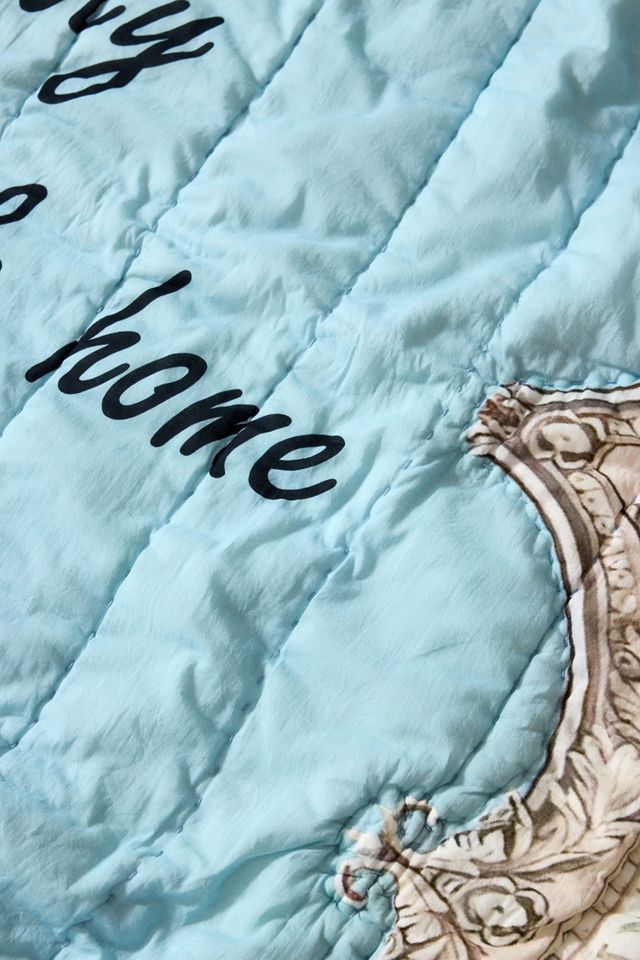 Our Silly Little Home Quilted Throw #2