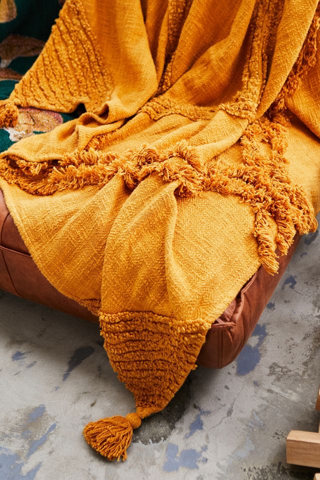 Aden Tufted Throw Blanket #2