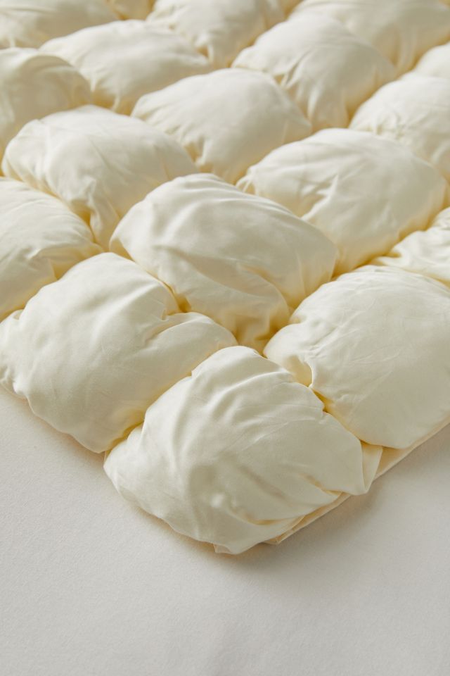 Cream Marshmallow Puff Quilt  #2