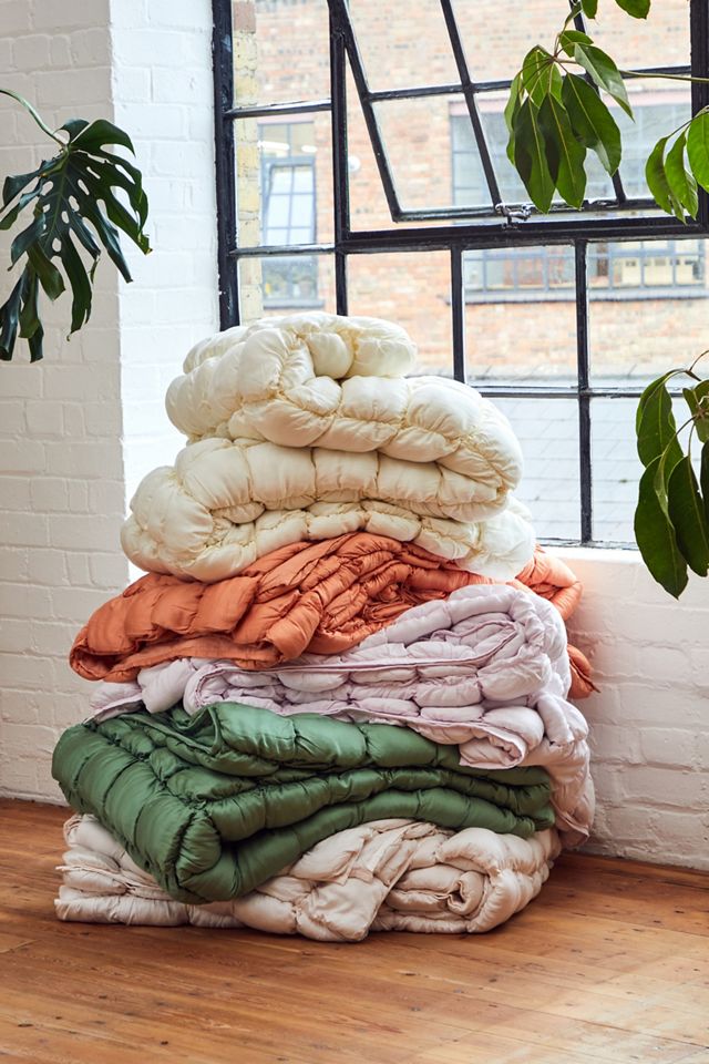 Teracotta Marshmallow Puff Quilt #4