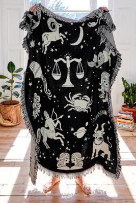 Valley Cruise Astrology Throw Blanket Urban Outfitters UK