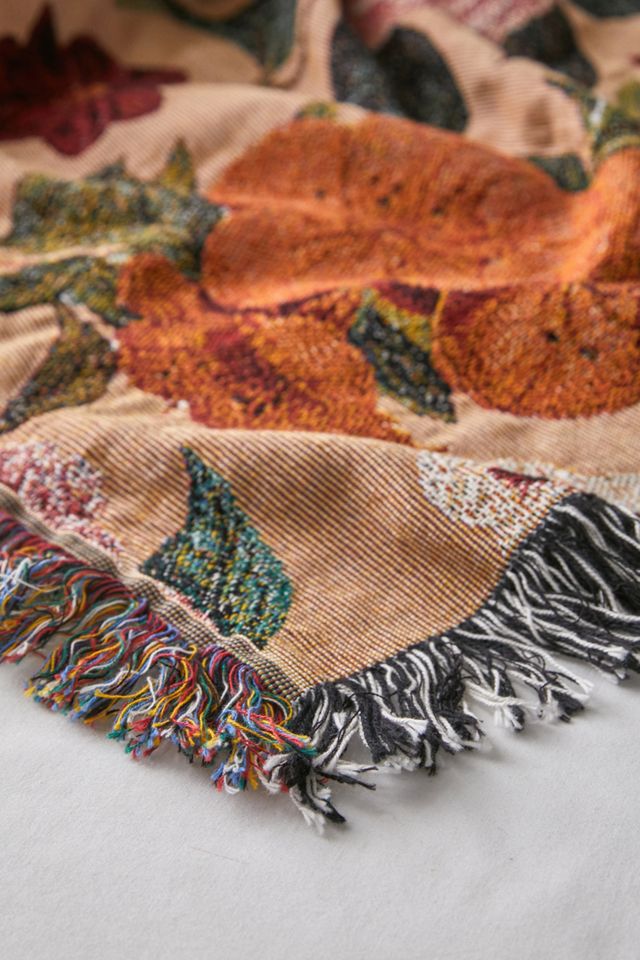 Urban outfitters】 Assorted Wildflower Throw ブランケット