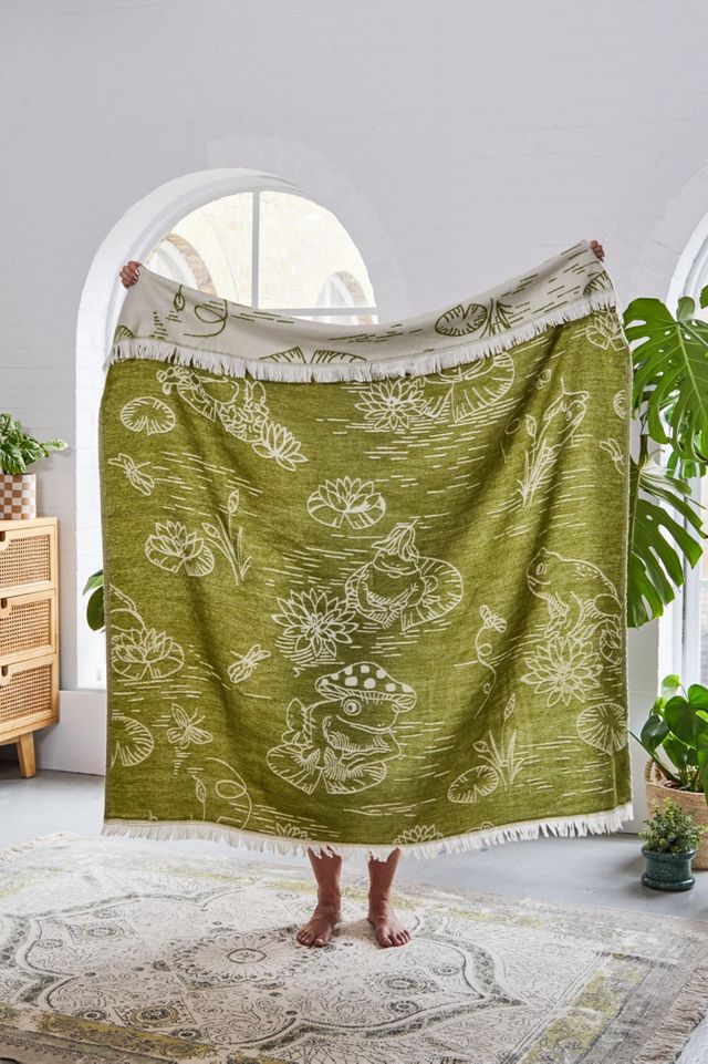 Froggy Toile Überwurf #2