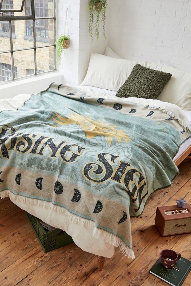 Rising Sign Art Throw  #1