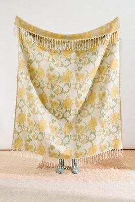 Ella Floral Vine Throw