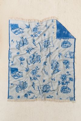Delft Katzen-Überwurf