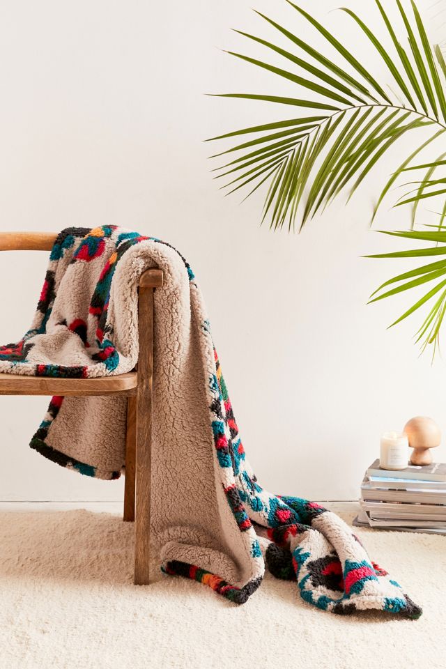 Amped – Couverture en polaire à fleurs Kezia #1