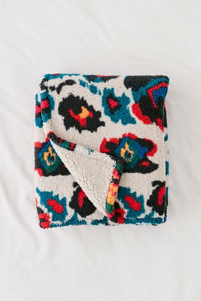 Amped – Couverture en polaire à fleurs Kezia #3