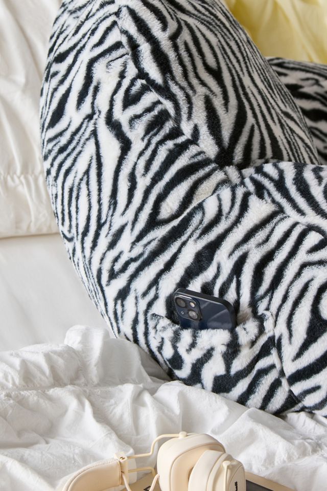 Zebra Faux Fur Boo #1
