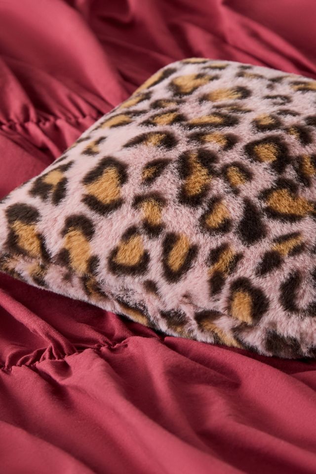 Pink Leopard Mini Cushion #1