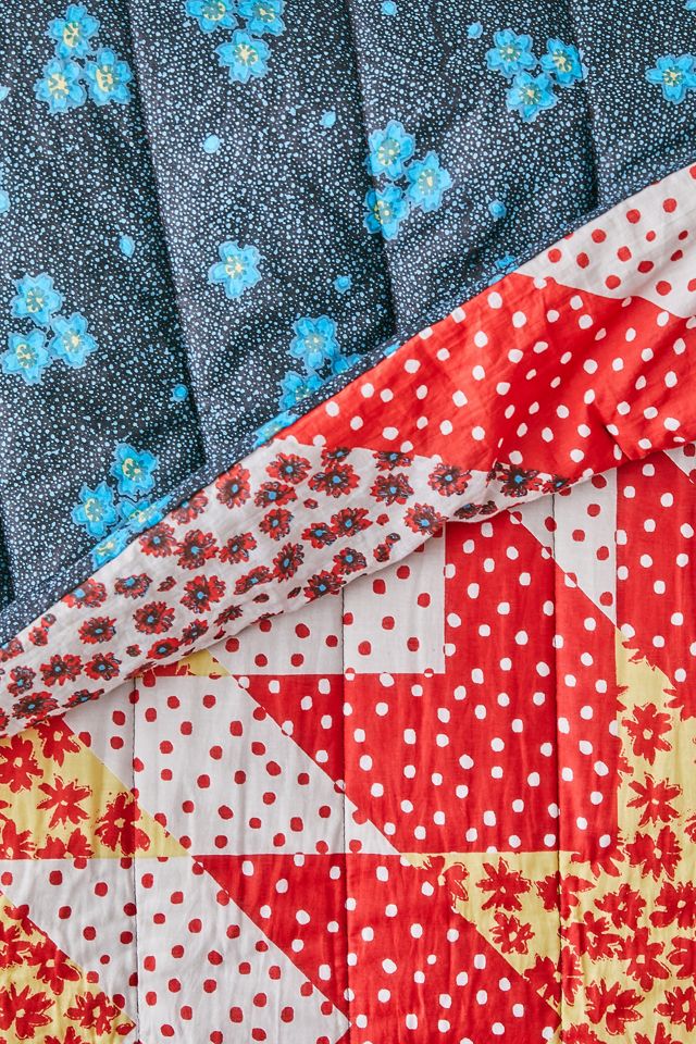 Courtepointe Sunburst en Patchwork #2