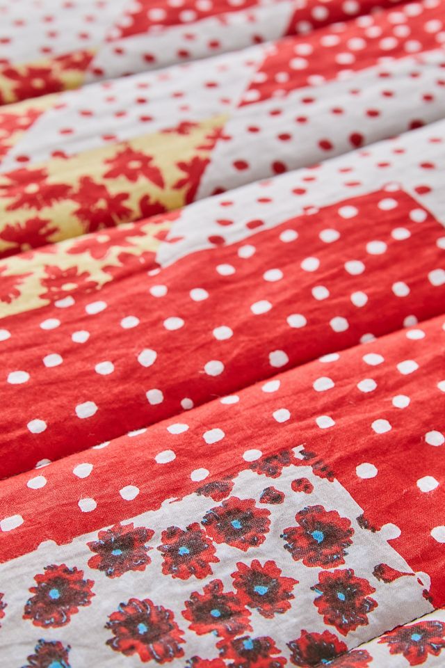 Courtepointe Sunburst en Patchwork #3