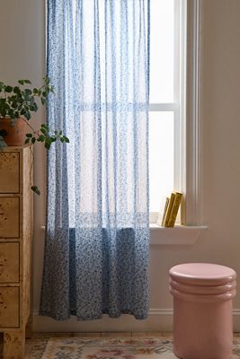 Blue Clarissa Curtain