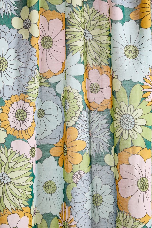 Rideau Floral Vera Vert #2