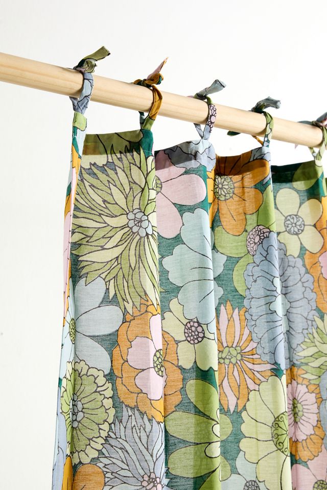 Rideau Floral Vera Vert #3