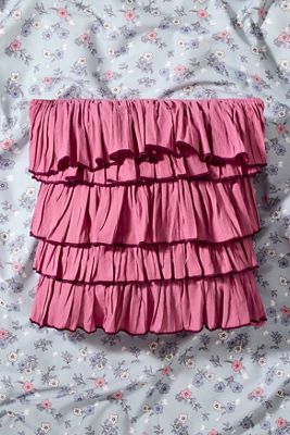 Cuscino con Volant Raspberry