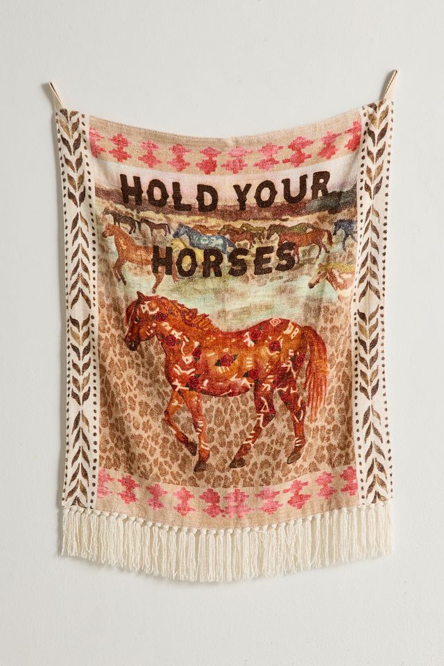 Hold Your Horses Tapestry #1