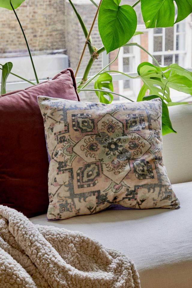 Ellis Velvet Cushion | Urban Outfitters UK