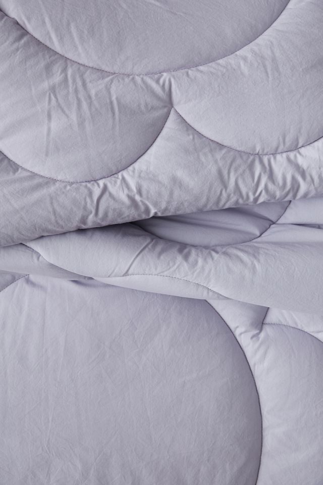 Trapunta in cotone Daisy Puff Lavanda  #2
