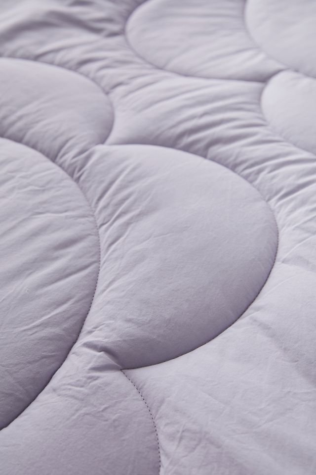 Trapunta in cotone Daisy Puff Lavanda  #3
