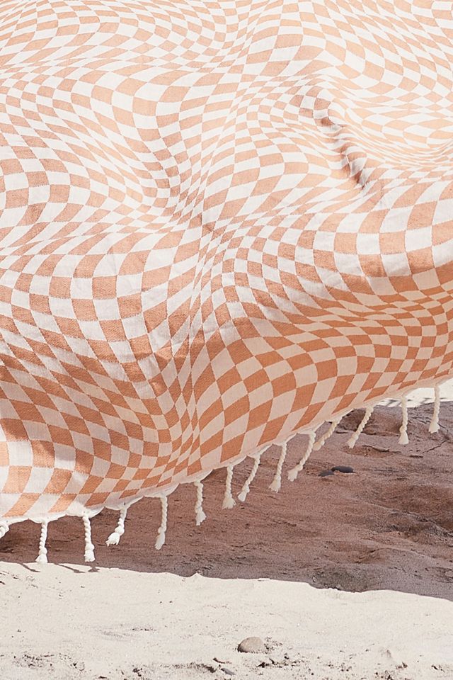 Slowtide Opt Out Beach Throw Blanket #4