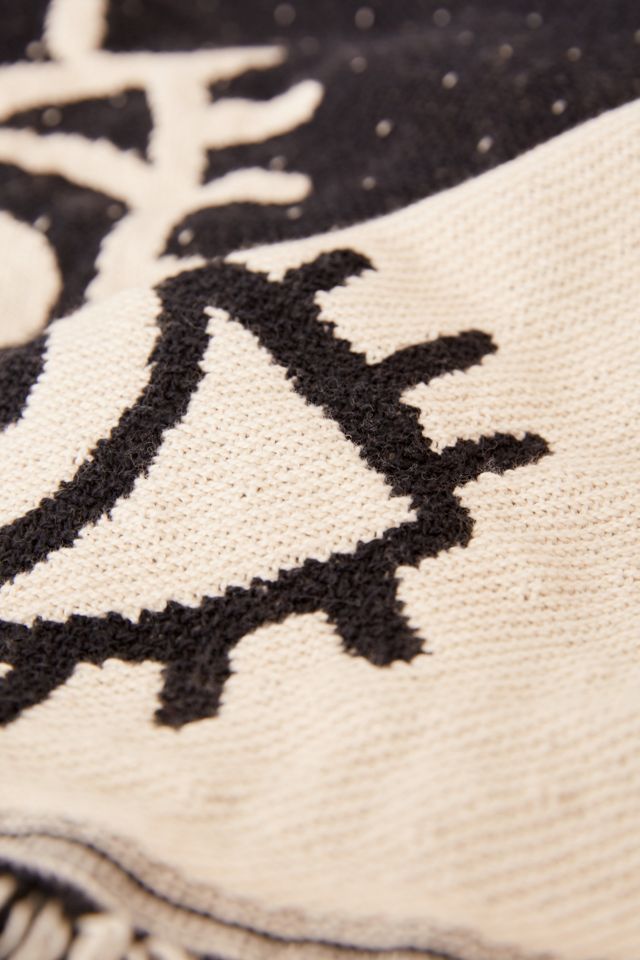 Calhoun & Co. x UO Allover Eyes Woven Throw Blanket #5