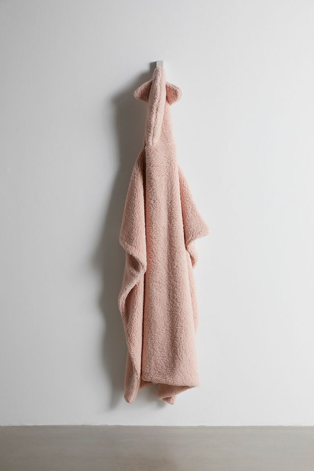 Cat Ears Fleece Throw Blanket #1