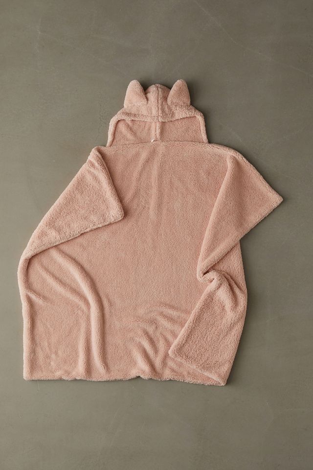 Cat Ears Fleece Throw Blanket #2